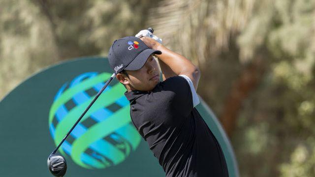 “원온 시도했더라면…” 최승빈, 18번홀 아쉬움에도 선두 추격 의지는 안 꺾여