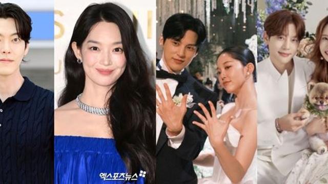 신민아♥김우빈, 10년 열애→부부로…'장기연애' 결실 맺은 ★ 또 누구? [엑's 이슈]