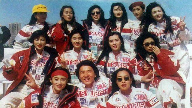 90년대 홍콩 여배우 단체 사진