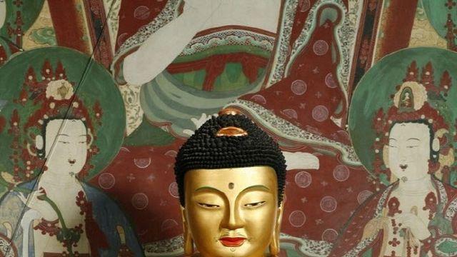 구미 '대둔사' 불상서 1295년 발원문 발견…