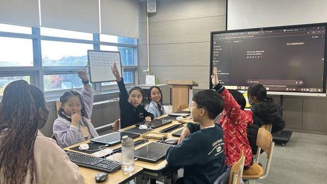 평택시국제교류재단 AI 잉글리시, 초등학생 맞춤 영어 게임!