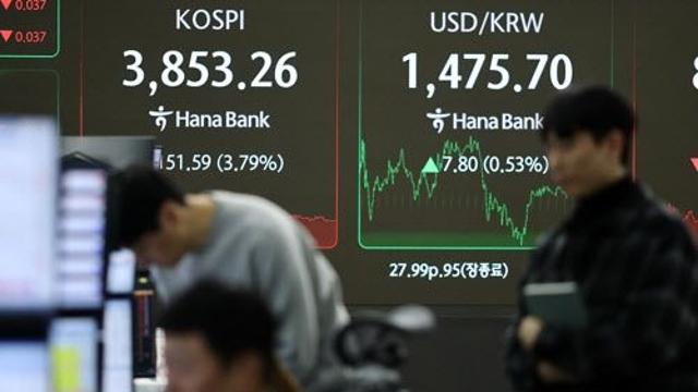 ‘AI 거품론’ 여전…코스피, 외국인 2조원 매도에 3850선 마감