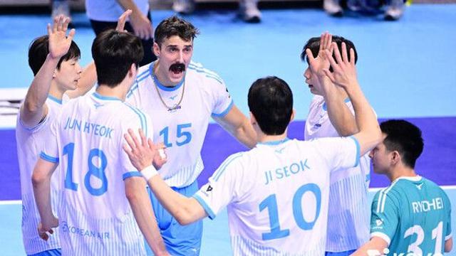 대한항공, OK저축 꺾고 선두 도약·6연승…정관장 2연패 탈출(종합)