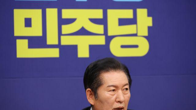 정청래, 투표율 17% 그친 '당원 여론조사' 놓고 
