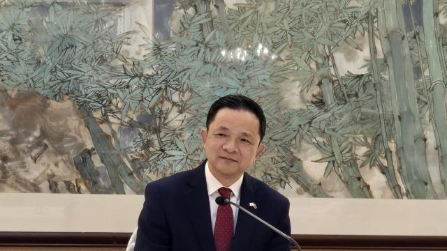 장동혁, 다이빙 中 대사 만나 