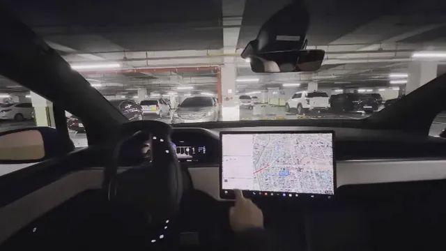 한국 일반도로 테슬라 FSD 실사용 영상