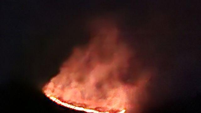 건조특보 속 양양서 산불…인근 주민 긴급 대피 권고(종합)