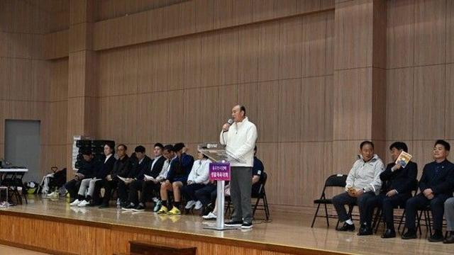 박형덕 동두천시장, 제28회 동두천시장배 생활체육 탁구대회 참석… “시민과 함께하는 건강도시 만들 것”