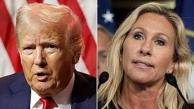 트럼프, 측근이었다 등돌린 의원 사임 발표에 