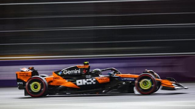 [2025 F1 제22전 라스베이거스 GP FP2] L. 노리스, 1위