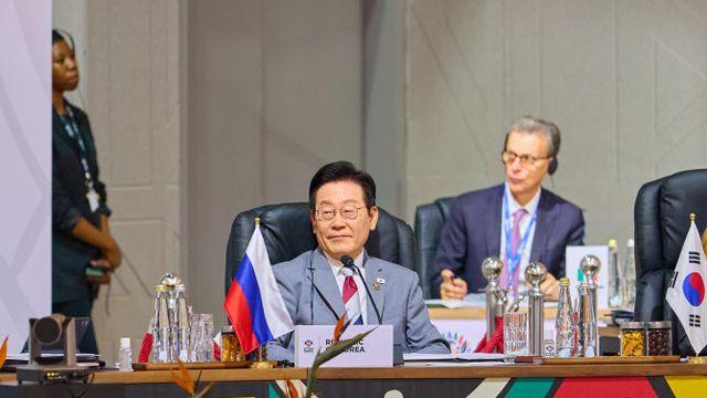 李대통령 참석한 ‘G20 세션1’서 정상선언문 채택