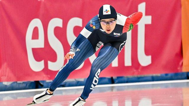 빙속 김민선, 월드컵 2차 대회 여자 1,000ｍ 12위
