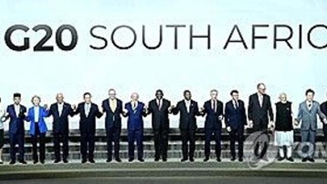 G20 정상회의 첫날부터 '남아공 정상선언' 전격 채택(종합2보)