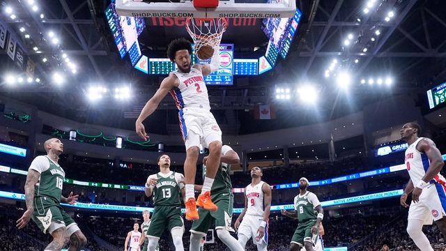 NBA 디트로이트 12연승 질주…팀 최다 연승 기록에 '-1'