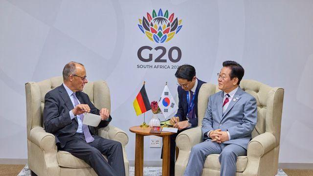 李, 메르츠 독일 총리에 '韓 방산기업·독일 협력 심화' 관심 당부