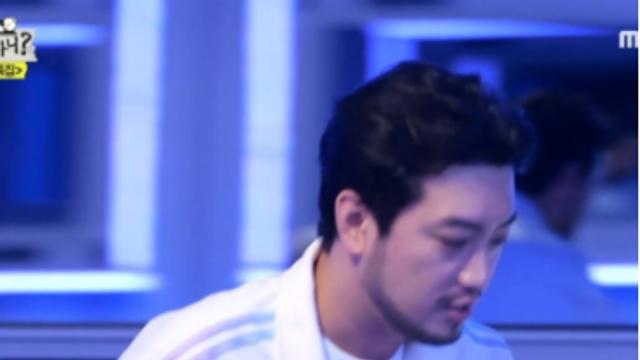 막내 교육하는 미주.