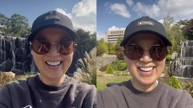 '유방암 투병' 박미선, 밝은 근황 