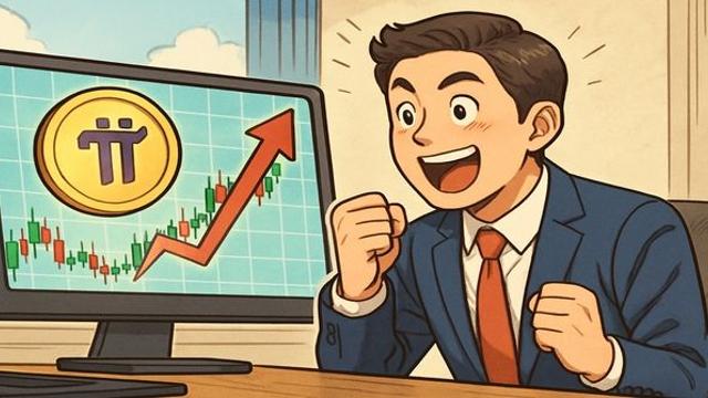 암호화폐 파이코인, 전월 대비 17% 상승... 정말 희귀한 '이 상승 패턴' 나타났다