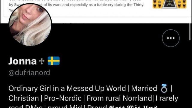 X 국적표기로 탄로난 북유럽 우월주의자 계정 