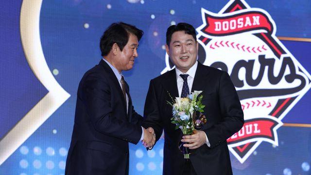 “실력 떨어지는구나 생각했는데”…반등하며 KBO 최고 포수 증명, 양의지가 떠올린 동반자