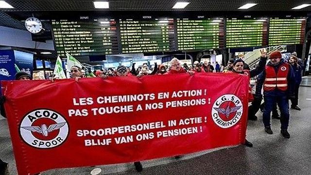 벨기에 노동계, 긴축재정 반발 사흘간 총파업…대중교통 차질