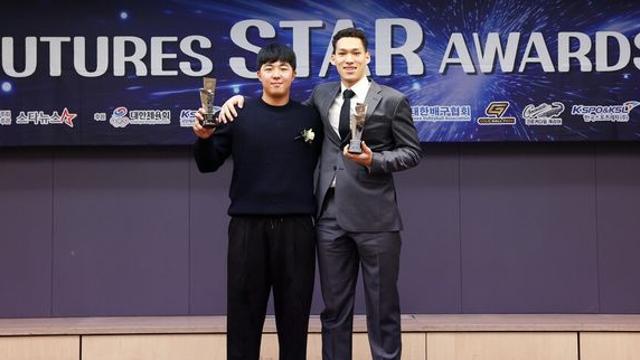 [STN 현장] 'SSG 미래' 김민준, 퓨처스 스타대상 '대상' 영예 