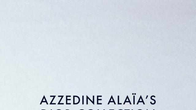 알라이아가 40년 동안 수집한 디올 컬렉션?
