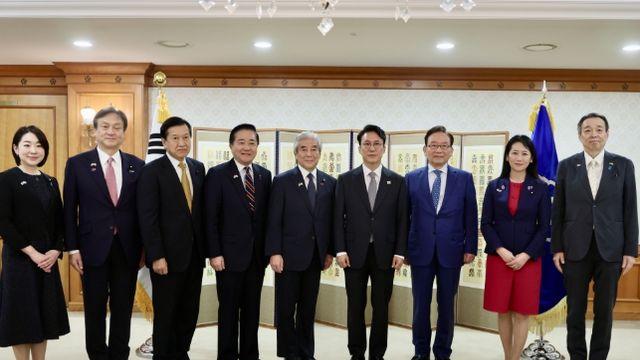 김민석 국무총리, 한일·일한 협력위원회 대표단 접견