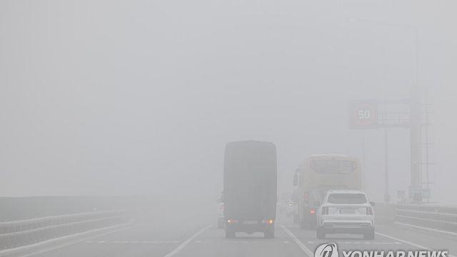 전북 곳곳에 짙은 안개…서해안 지역 비 소식