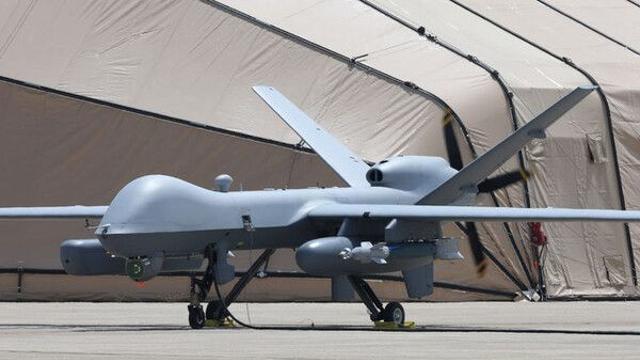 美 MQ-9 '리퍼', 임무 중 군산 앞바다서 추락…고의로 추락시킨 듯