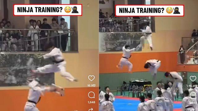 '태권도가 닌자 훈련?' 유명 스포츠 채널에서 왜 저래?