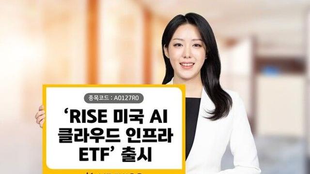 KB운용, 'RISE 미국AI클라우드인프라 ETF' 신규 상장…네오클라우드 집중