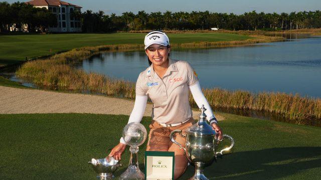 2년 연속 58억원 '잭폿' 티띠꾼…소렌스탐 평균타수까지 넘었다(종합)