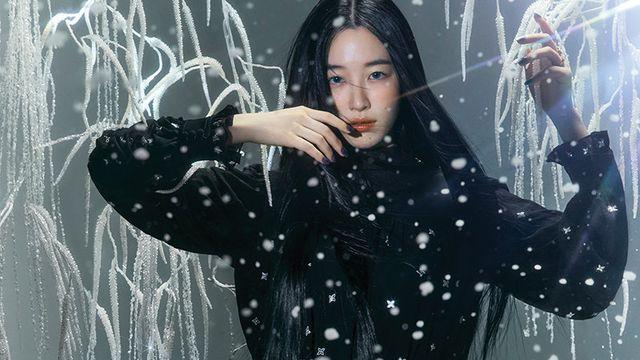 원지안의 신비로운 겨울밤 [화보]