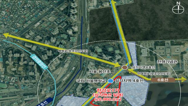 용산구, 한강로1가 삼각맨션 일대 재개발사업 서울시 ‘수정 가결’…총 697세대 규모