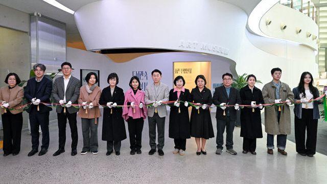 의정부미술도서관, ‘도서관 속 작업실Ⅳ’ 전시 개막식