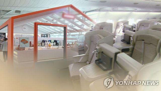 '라운지 이용뒤 일등석 항공권 취소' 반복한 공무원 징역형 집유