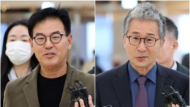 '오세훈 여론조사 대납 의혹' 강철원·김한정 특검 동시 조사