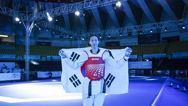 '김유진 금메달' 韓 태권도, 방콕 그랑프리 챌린지서 메달 10개 수확