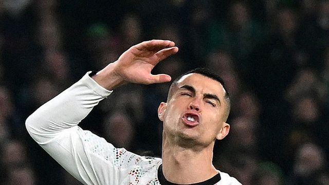 월드컵 문제없다! 호날두, 한숨 돌렸다…팔꿈치로 상대 가격했지만 “아르메니아전 결장으로 징계 끝”