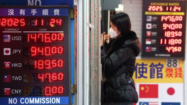 세번째로 1477원 찍은 원달러 환율…