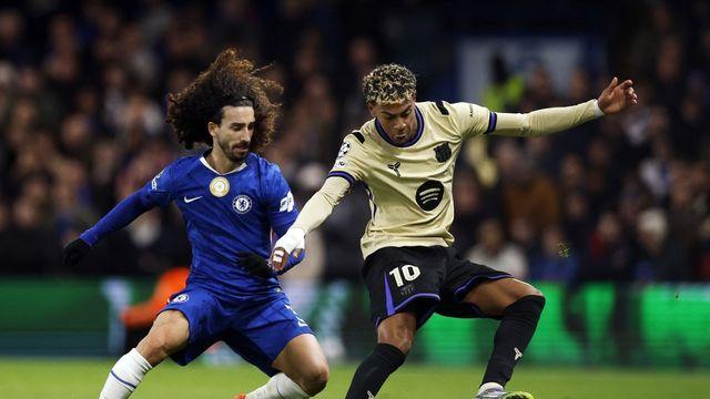 '쿠쿠레야, 야말 삭제' 첼시, 10명 뛴 바르셀로나 3-0 완파