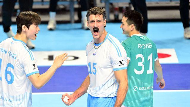 '승승승승승승승' 대한항공 또 이겼다! KB손해보험 3-0 제압+1위 수성…러셀 트리플크라운 [계양:스코어]