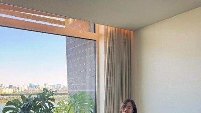 티아라 효민, 한강뷰 신혼집 일상 공개... 