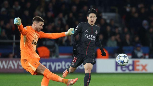 이강인 2년 만의 UCL 득점 또 무산…PSG는 토트넘 5-3 격파→비티냐 해트트릭