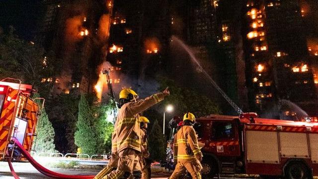 홍콩 아파트 대형화재 관련 3명 체포…곧 기자회견