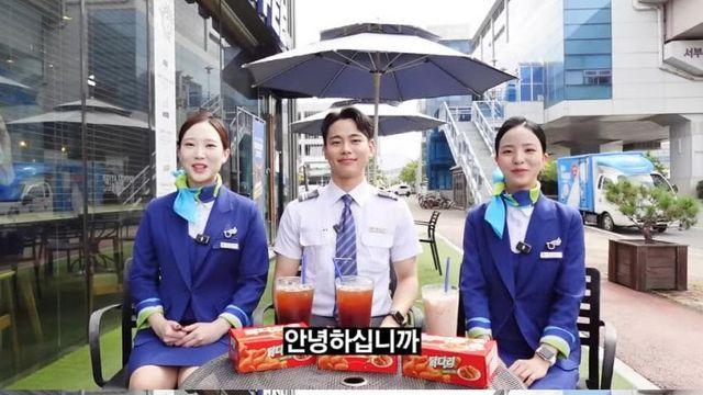 경상도 사투리에 뇌정지가 온 승무원