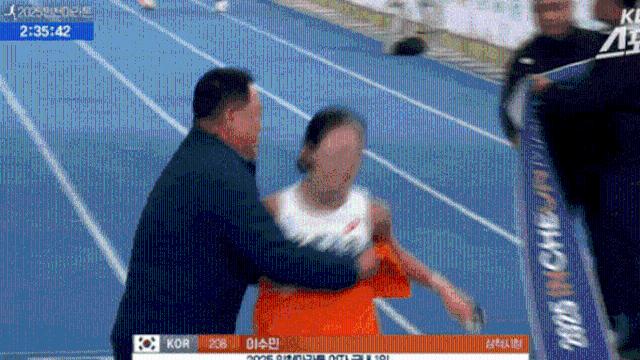 '신체 접촉 논란' 감독 해명에... 이수민 선수 