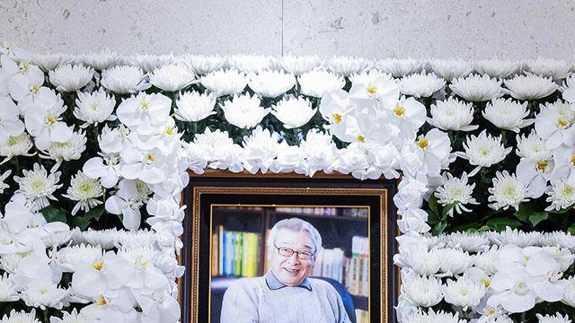 故이순재 영면…후배들 눈물 속에 오늘(27일) 발인