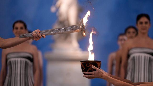 밀라노·코르티나 동계 올림픽 성화, 그리스 올림피아서 채화